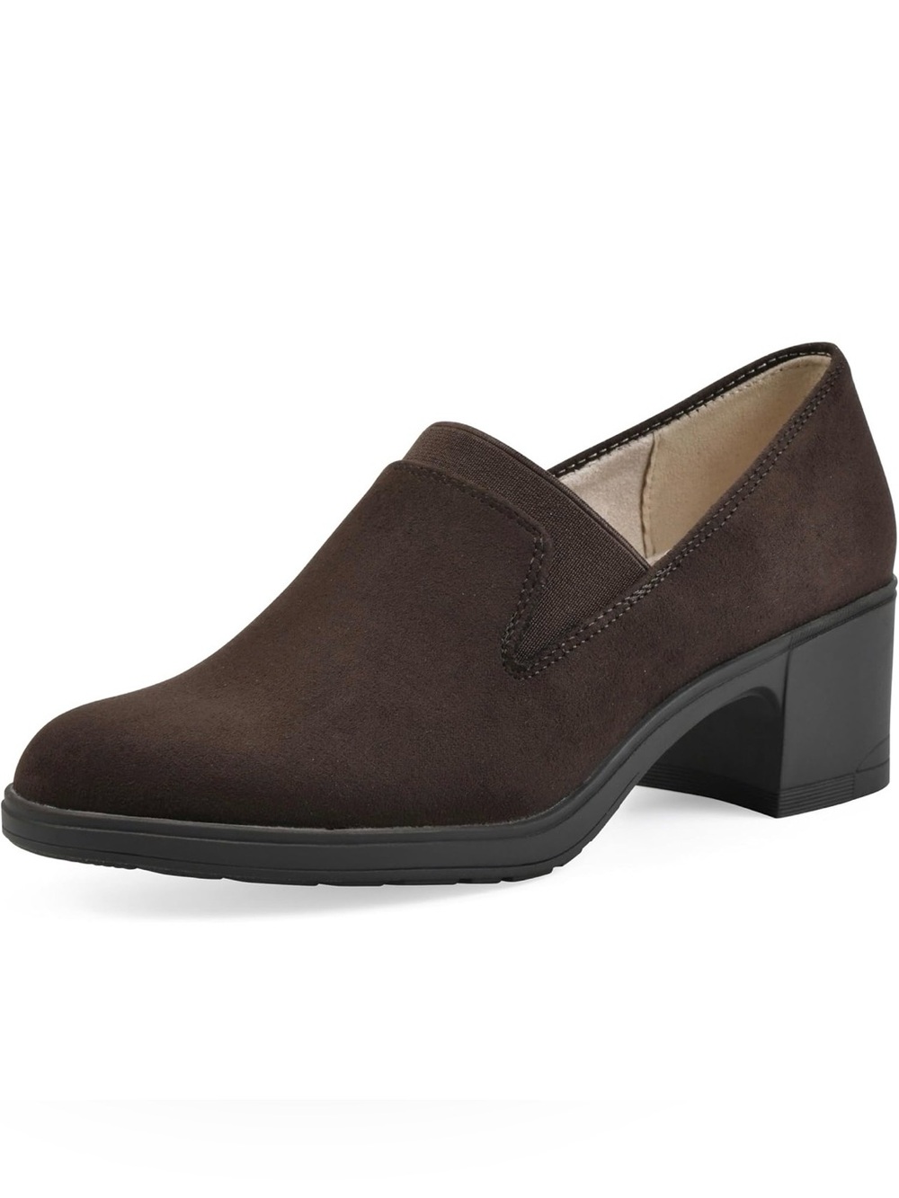 Cliffs By White Mountain Dk Brown Suedette Women's Hunton Pump
